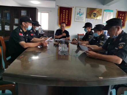 戎安公司義務巡邏開展反電詐、防溺水宣傳活動